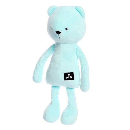 Soft toy "Bear George", 33 cm, tiffany color-1