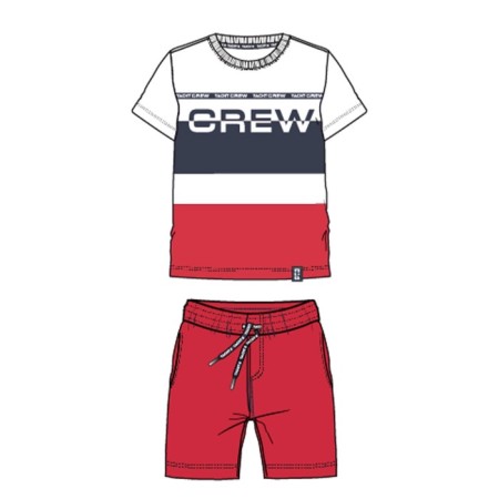 Set for a boy PlayTude: T -shirt and shorts, height 98 cm-7