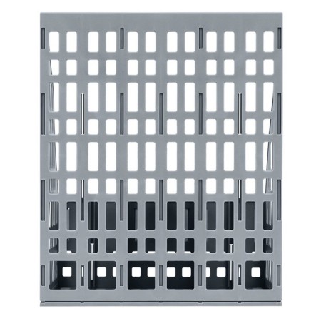 Capital, vertical, 4 compartments, gray-4