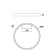 Ceiling Lamp Maytoni Mod058CL-L50BS3K, 1XLED, 50W, 80x80x3.5 cm, 2400lm, brass color