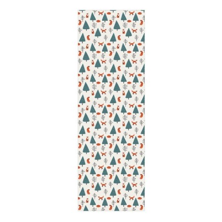 Czech for the chair "Foxes in the forest", decorative, velor-1