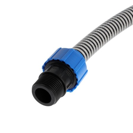 The impact-absorbing hose is Aqualink, D = 22x25 mm, 1 ", for the pumping station, 7 m-1
