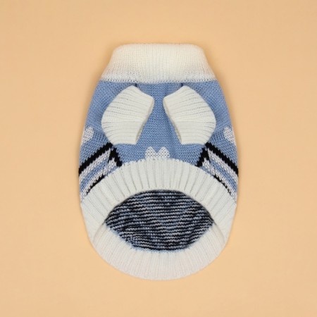 Sweater "Wave", s (DS 23, Osh 23, OG 26-45 cm), blue-8