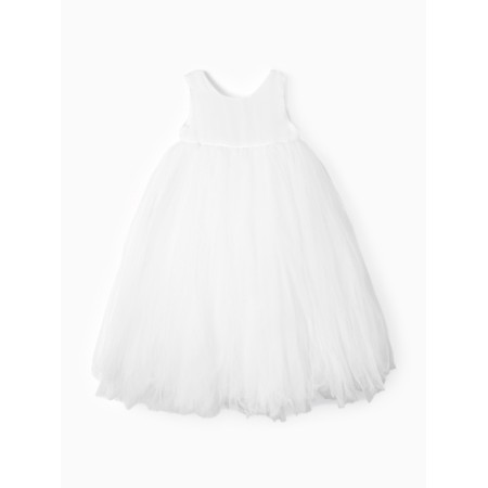 Dress Children's elegant kaftan growth 120, white-13