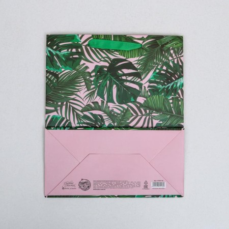 Package Gift Laminated Vertical, packaging, “Tropics”, Ml 23 x 27 x 11.5 cm-3