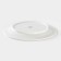 Porcelain dining plate Magistro Rodos, D = 25.8 cm, white color