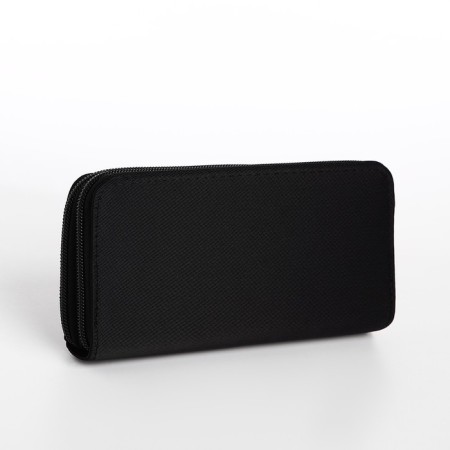 Women's wallet on lightning, black color-1