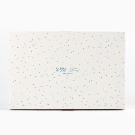 Box for musser cakes "Happiness and Joy", 27 x 17.8 x 6.5 cm, New Year-4