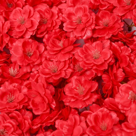 Soap flower sakura, red-5