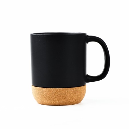 Ceramic mug with a cork bottom is dear to the "best dad", 400 ml-3