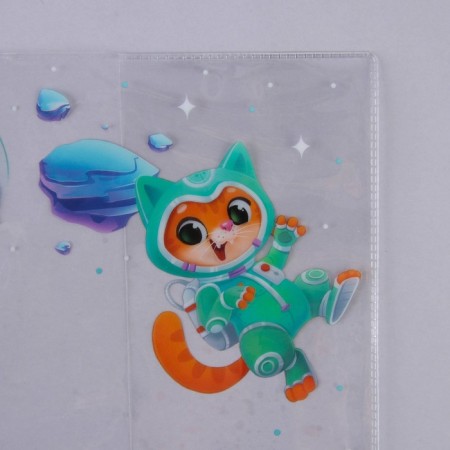 Cosmos notebook cover, 34.7 x 21.1 cm-4