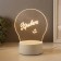 Lamp "What to buy?" marker + wiping Led RGB from USB 10x13.5x18 cm