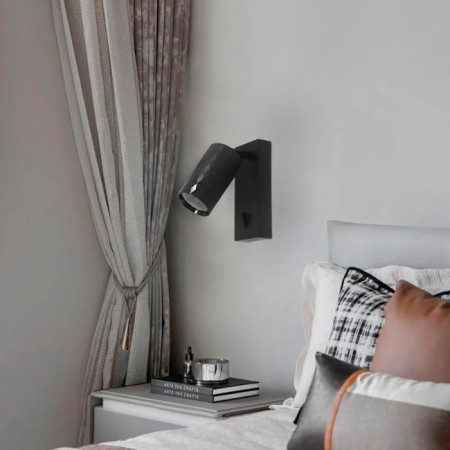 Wall lamp Feron ML1880, IP20, GU10, 35 W, 55x55x140 mm, black color-15