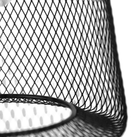 Lamp Bayerlux "Weaving" 1x40W E27 Black 19x19x120 cm.-5