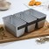 Bread form L-7, 22.5 × 11.5 × 12.2 cm, 3 sectional