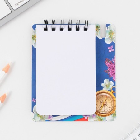 Chancellery set for graduate "A graduate" Notepad A7.32 sheet, mini-hand-1