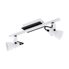 Trillo 2x5W lamp GU10 white, black