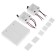 Wireless switch VVL-0011, 2 keys, radius up to 50 m, 10A, 220 V, white