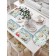 A set of napkins for setting the table "Santa Claus rushes to us", rectangular, size 32x46 cm, 4 pcs