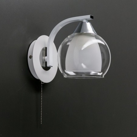 Sconces Citilux "Christie" CL152310, 12x20 cm, 1x75W, e27, white color-7