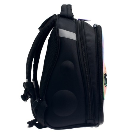 School frame backpack, 38 x 30 x 16 cm, 3D-risun, calligrata t "avocado"-9