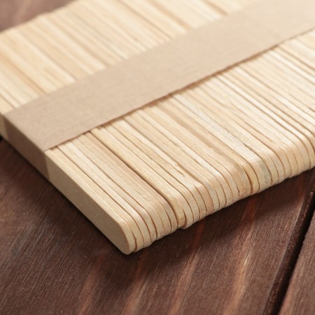 A set of wooden ice cream sticks, 11.5 × 1.1 cm, 48-50 pcs-2