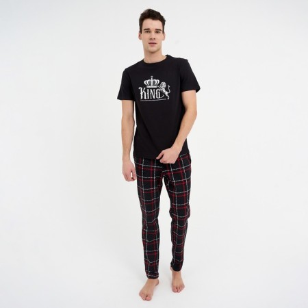 Pajama men's kaftan "king" size 50-2