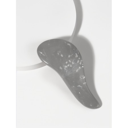 Massage Massage Tangled marble 14.5*6 (± 1) cm gray PVC clock QF