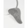 Massage Massage Tangled marble 14.5*6 (± 1) cm gray PVC clock QF