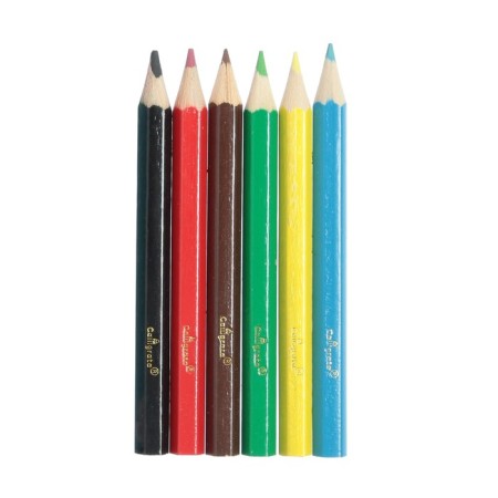 Pencils 6 Calligrata Mini, Princess, Wooden, hexagonal-1