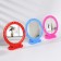 The desktop mirror is a suspended “circle”, with a frame for a photograph, D mirror surface 12.5 cm, color mix