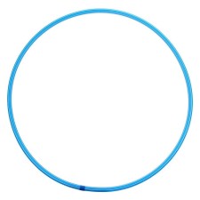Hoop, diameter 70 cm, blue color