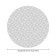 The tablecloth “Snowflakes Mona”, round, oxford, elastic band, size 120x120 cm, diameter 75-100 cm