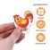 Soft puzzle for kids in the Farm frame, 8 details, crush me