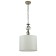 Suspended Indigo lamp, 13012/1p Brass. 1x60W, e27, 350x350x595/2095 mm, white color