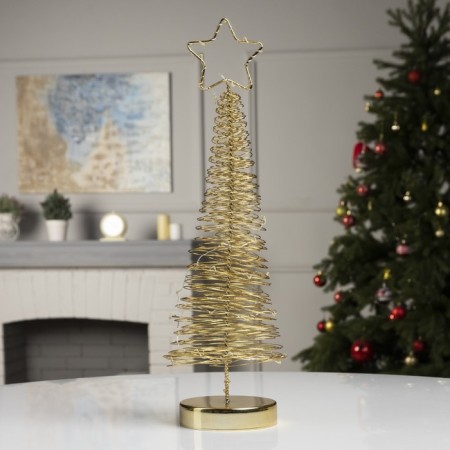 LED figure "Flower tree" 11 × 46 × 11 cm, metal, batteries AAAX3 (not in the kit), glow warm white-1
