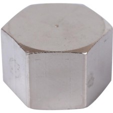 Заглушка STOUT SFT-0027-000014, 1/4", внутренняя резьба, никелированная латунь