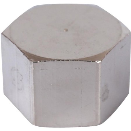 Stout SFT-0027-000014, 1/4 ", internal thread, nickelled brass