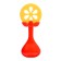 A set of rattles with a teether for teeth “Fruitics. Orange ", 4 pcs
