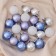 Set of balls plastic D-3 cm, 20 pcs "Metelitsa" mix