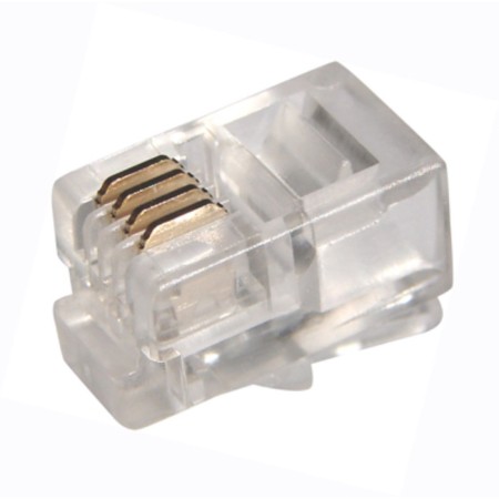 Telephone connector UTP RJ-9 (4P4C), Cat 3 ProConnect