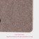 Mat with a moisture -fingering shallow without a trim of a shares OH, HELLO, 40 × 60 cm, beige color