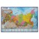 Russian Political Administrative map, 101 x 70 cm, 1: 8.5 million, laminated