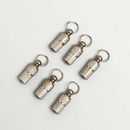 Address - capsule for a note increased, embossed, 1 x 2.4 cm-2