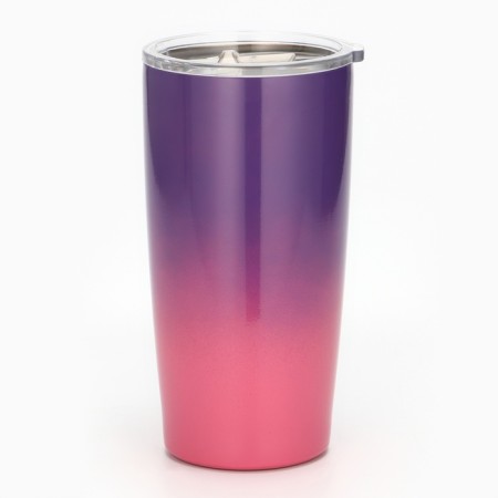 Термостакан металлический «Счастье», 550 мл, сохраняет тепло 4 ч-1