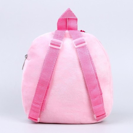 Baby backpack for the girl "Unicorn", with sequins, 24x26 cm-4