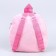 Baby backpack for the girl "Unicorn", with sequins, 24x26 cm