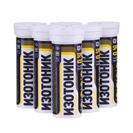Set 6 in 1 "electrolyte Redjar" with the taste of lemon, sparkling tablets weighing 3.8 g-2