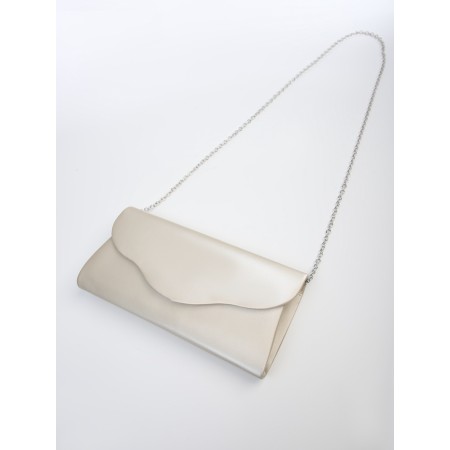 Female bag on a magnet, golden color-4