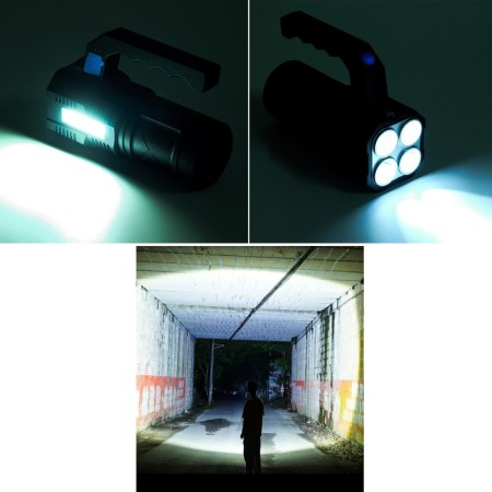 Flight battery, 10 W, 3500 mAh, XPE + COB, 350 lm, USB, 15 x 6 cm-4